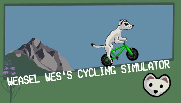 黄鼠狼韦斯的骑行模拟器（Weasel Wes's Cycling Simulator） 游戏封面