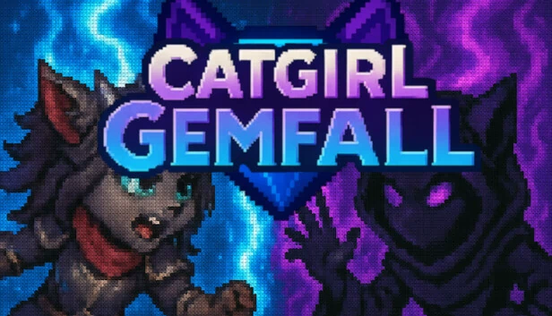 猫娘宝石坠落（Catgirl Gemfall） 游戏封面