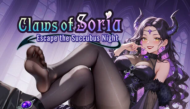 索利亚之爪：逃离魅魔之夜（Claws of Soria: Escape the Succubus Night） 游戏封面