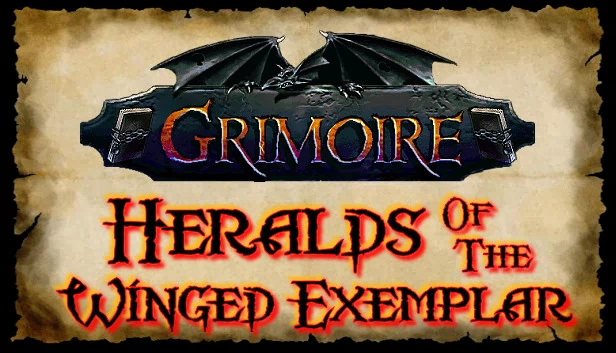 魔法书：翼之典范的先驱 (V2)（Grimoire : Heralds of the Winged Exemplar (V2)） 游戏封面
