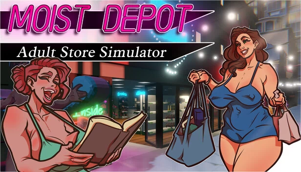 潮湿仓库：成人商店模拟器（Moist Depot: Adult Store Simulator） 游戏封面