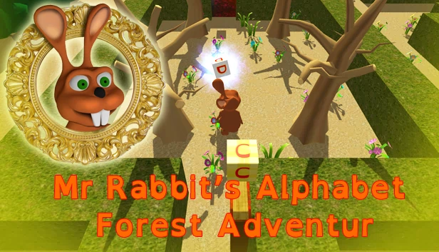 兔先生的字母森林冒险（Mr Rabbit's Alphabet Forest Adventure） 游戏封面