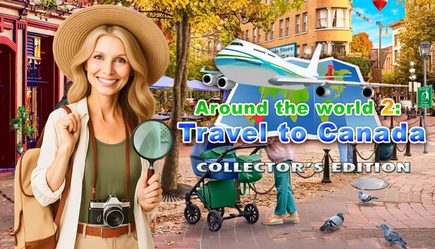 环游世界2：加拿大之旅 收藏版（Around the World 2: Travel to Canada Collector's Edition） 游戏封面