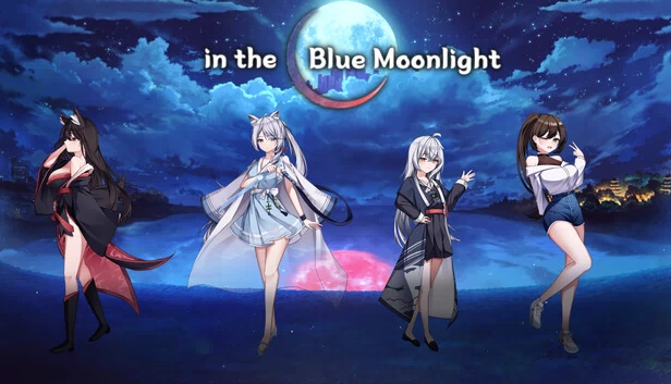 在蓝月光下（in the Blue Moonlight） 游戏封面