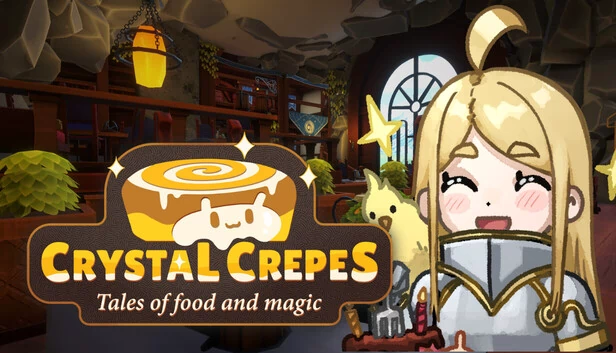 水晶可丽饼：美食与魔法传说（Crystal Crepes: Tales of Food and Magic） 游戏封面