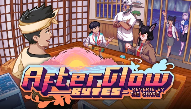 余晖字节：海岸边的遐想（Afterglow Bytes: Reverie by the Shore） 游戏封面