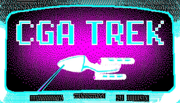 CGA Trek 游戏封面