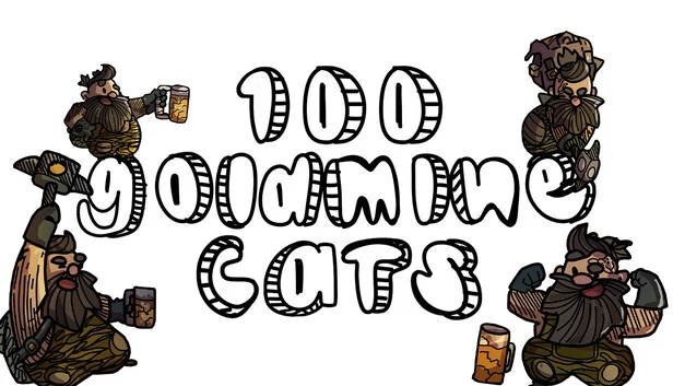 100只金矿猫（100 Goldmine Cats） 游戏封面