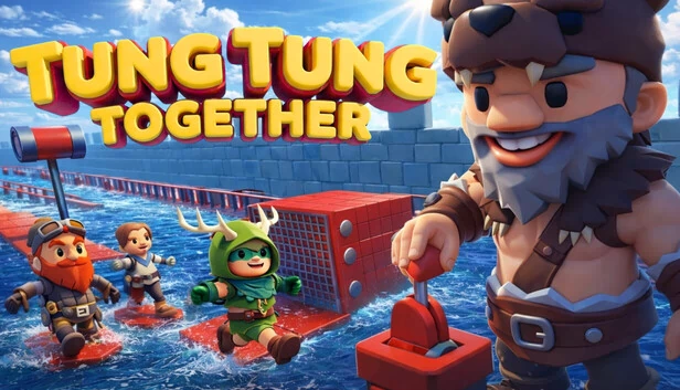 Tung Tung Together：在线死亡跑酷派对（Tung Tung Together: Online Deathrun Party） 游戏封面