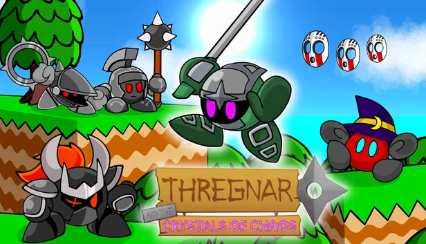 瑟格纳与混沌水晶（Thregnar and the Crystals of Chaos） 游戏封面