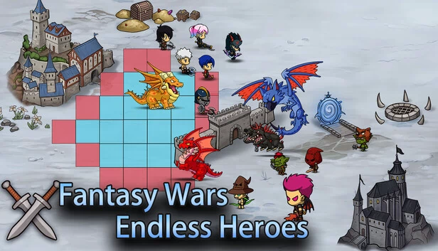 幻想战争：无尽英雄（Fantasy Wars: Endless Heroes） 游戏封面