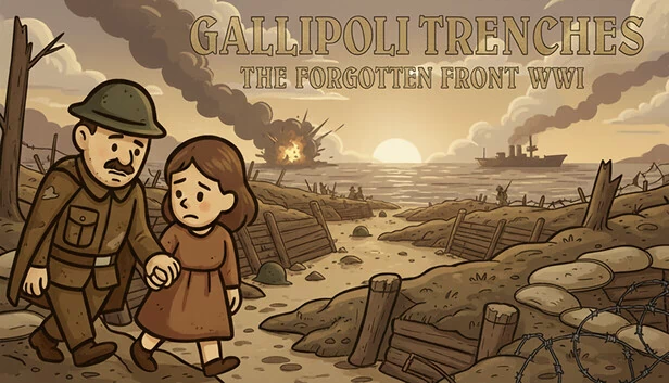 加里波利战壕：被遗忘的一战前线（Gallipoli Trenches: The Forgotten Front WW1） 游戏封面
