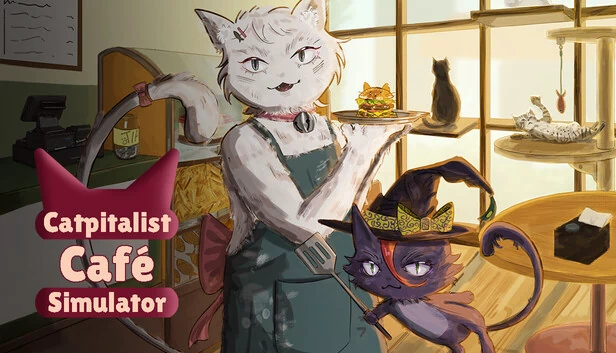 CATpitalist 咖啡馆模拟器（CATpitalist Cafe Simulator） 游戏封面