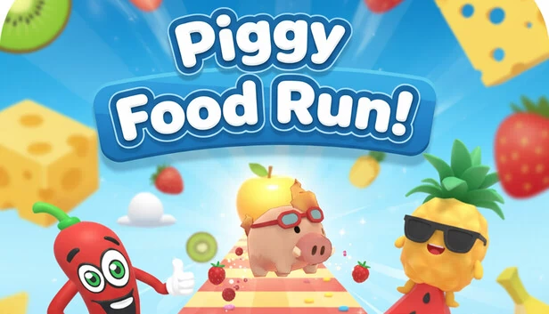 小猪美食奔跑（Piggy Food Run） 游戏封面