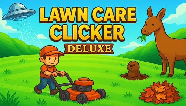 草坪护理点击器豪华版（Lawn Care Clicker Deluxe） 游戏封面