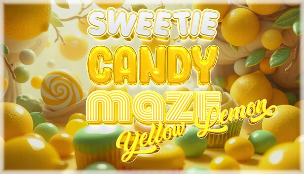 甜心糖果迷宫：黄柠檬（Sweetie Candy Maze: Yellow Lemon） 游戏封面