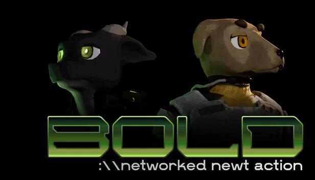 BOLD：联网蝾螈动作游戏（BOLD: Networked Newt Action） 游戏封面