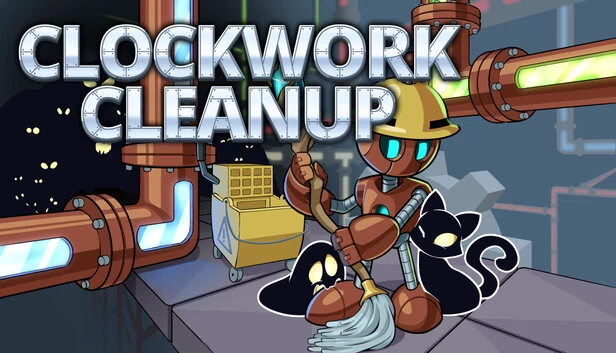 发条清洁工（Clockwork Cleanup） 游戏封面