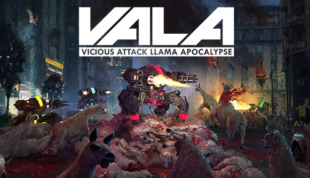 恶毒攻击羊驼末日（Vicious Attack Llama Apocalypse） 游戏封面