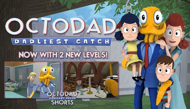 章鱼奶爸：致命捕捉（Octodad: Dadliest Catch） 游戏封面