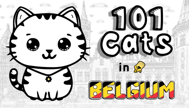 隐藏宠物：比利时101只猫（Hidden Pets: 101 Cats in Belgium） 游戏封面