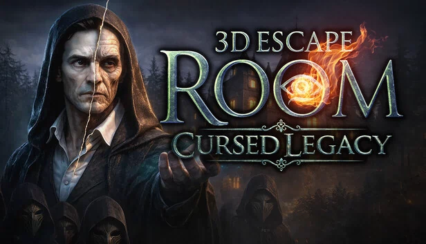3D密室逃脱：被诅咒的遗产（3D Escape Room: Cursed Legacy） 游戏封面