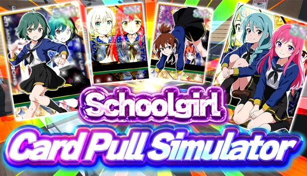 校园少女抽卡模拟器（Schoolgirl Card Pull Simulator） 游戏封面
