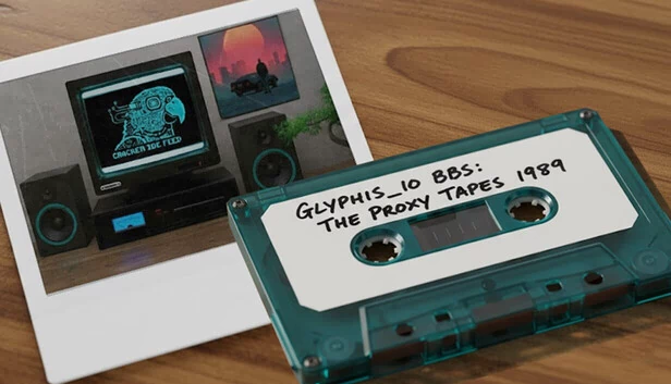 GLYPHIS_IO BBS：代理磁带 1989（GLYPHIS_IO BBS: The Proxy Tapes 1989） 游戏封面