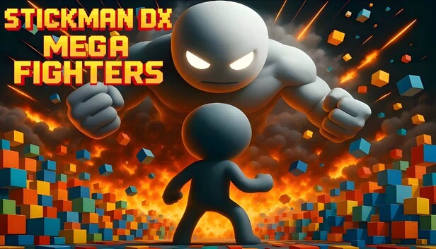 火柴人DX：超级斗士（STICKMAN DX : MEGA FIGHTERS） 游戏封面