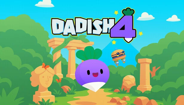 老爹历险记 4（Dadish 4） 游戏封面