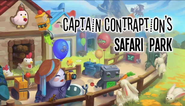 机关队长：野生动物园（Captain Contraption’s Safari Park） 游戏封面