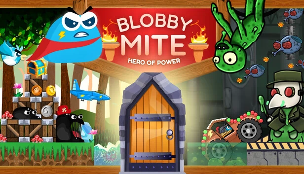 Blobbymite:力量英雄(Blobbymite: Hero Of Power) 游戏封面