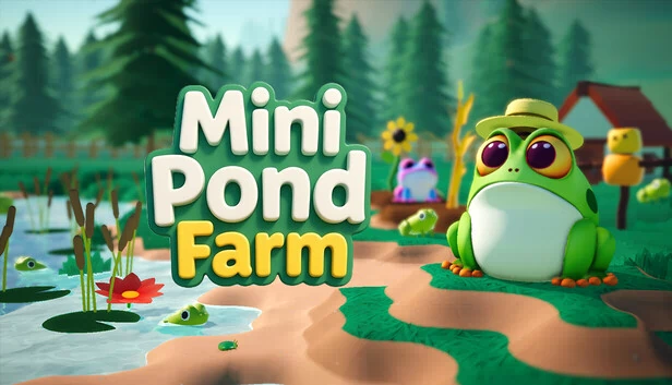 迷你池塘农场：青蛙与睡莲（Mini Pond Farm: Frogs & Lilypads） 游戏封面
