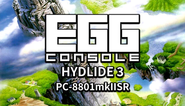 EGGCONSOLE HYDLIDE3 PC-8801mkIISR 游戏封面