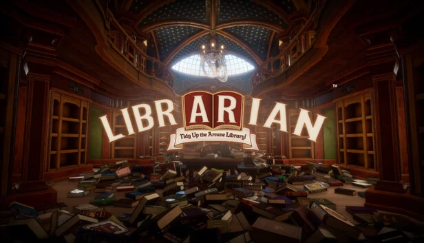 图书管理员：整理魔法图书馆吧！（Librarian: Tidy Up the Arcane Library!） 游戏封面