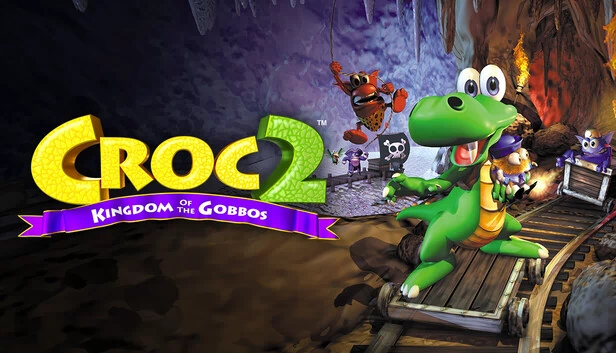 古惑狼2：戈博王国（Croc 2 Kingdom of the Gobbos） 游戏封面