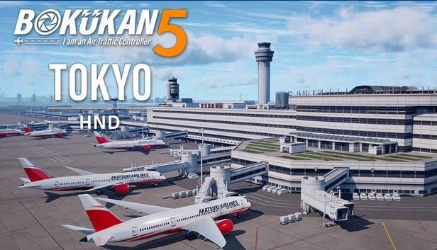 BOKUKAN5 东京（羽田）我是航空管制员（BOKUKAN5 TOKYO (HND) I am an Air Traffic Controller） 游戏封面