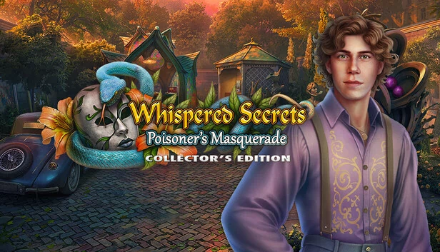 低语的秘密：投毒者的假面舞会 收藏版（Whispered Secrets: Poisoner's Masquerade Collector's Edition） 游戏封面