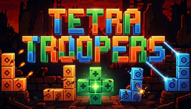 俄罗斯方块突击队（Tetra Troopers） 游戏封面
