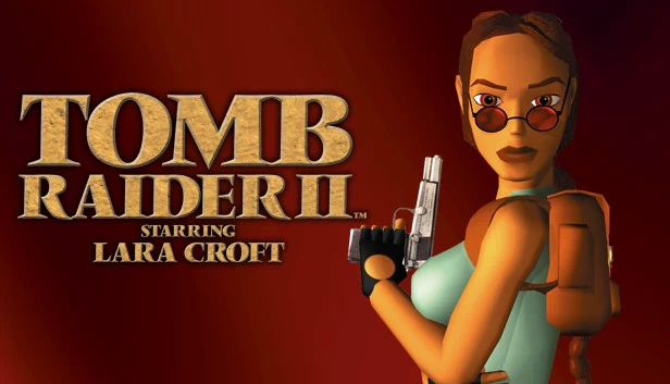 古墓丽影II (1997)(Tomb Raider II (1997)) 游戏封面