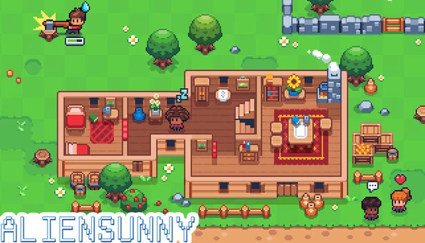 异星阳光（AlienSunny） 游戏封面