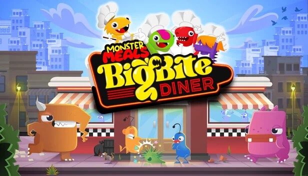 怪物餐点:大嘴餐厅(Monster Meals: Big Bite Diner) 游戏封面