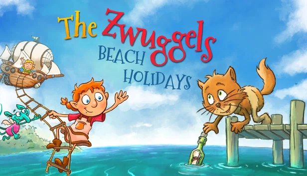 兹伍格尔斯 - 儿童海滩假期冒险（The Zwuggels - A Beach Holiday Adventure for Kids） 游戏封面