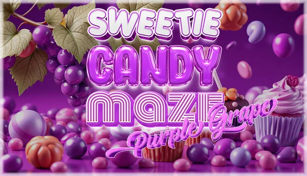 甜心糖果迷宫：紫葡萄（Sweetie Candy Maze: Purple Grape） 游戏封面