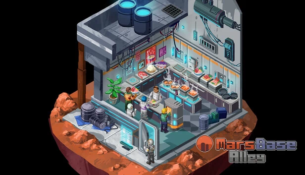 火星基地小巷（Mars Base Alley） 游戏封面