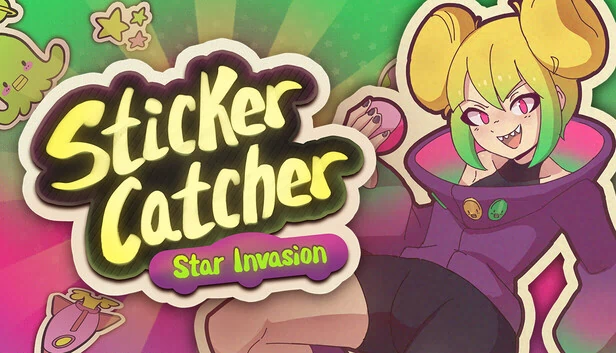 贴纸捕手：星之入侵（Sticker Catcher: Star Invasion） 游戏封面