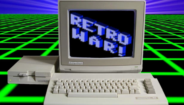 复古战争:8位派对大乱斗(RetroWar: 8-bit Party Battle) 游戏封面