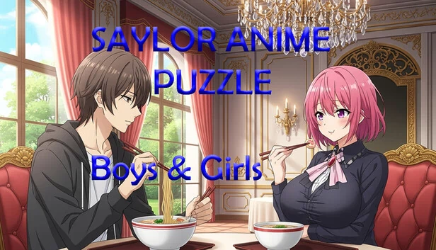 赛勒动漫拼图男孩与女孩(Saylor Anime Puzzle Boys & Girls) 游戏封面