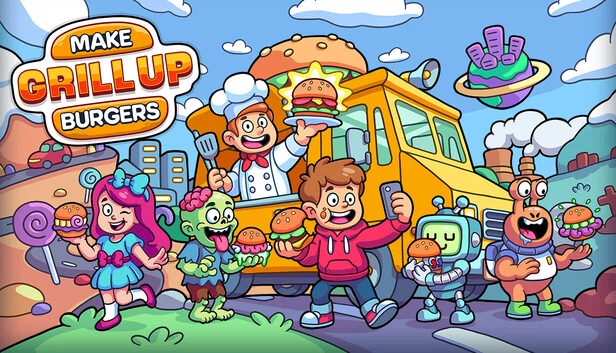 制作汉堡：GRILL UP（Make Burgers: GRILL UP） 游戏封面
