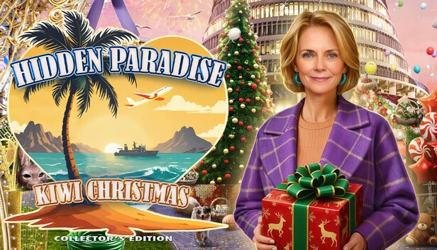 隐藏天堂：奇异果圣诞节 收藏版（Hidden Paradise: Kiwi Christmas Collector's Edition） 游戏封面